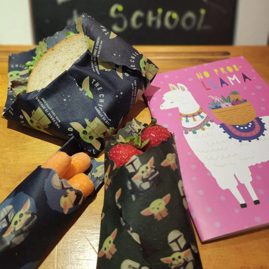 Back to school Beeswax Wraps Combo